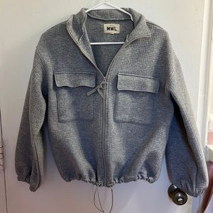Madewell Waffle Knit Sweatshirt